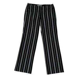 Tommy Hillfiger Vintage Dark Blue and White Straight Leg Pants Size 10